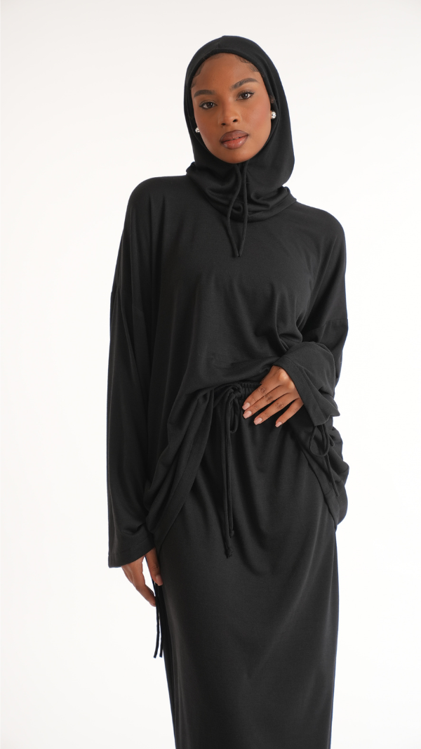 Pull cocoon Black
