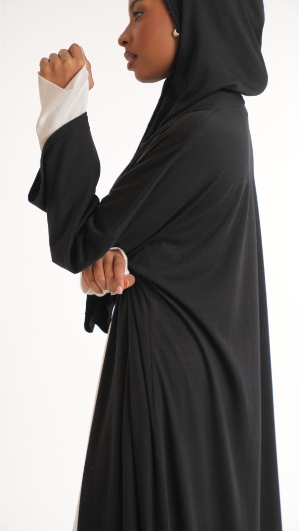 Abaya cardigan cozy black