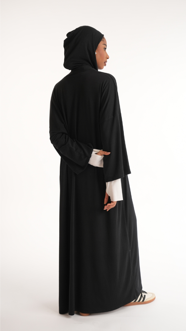 Abaya cardigan cozy black