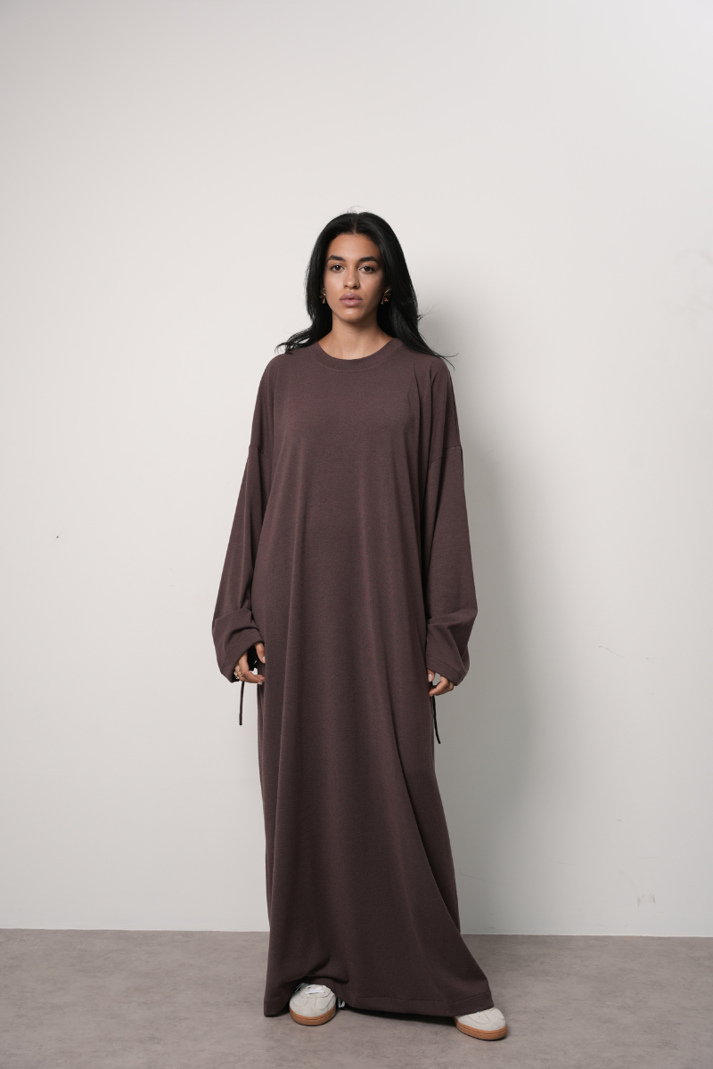 Robe Cocoon Marron