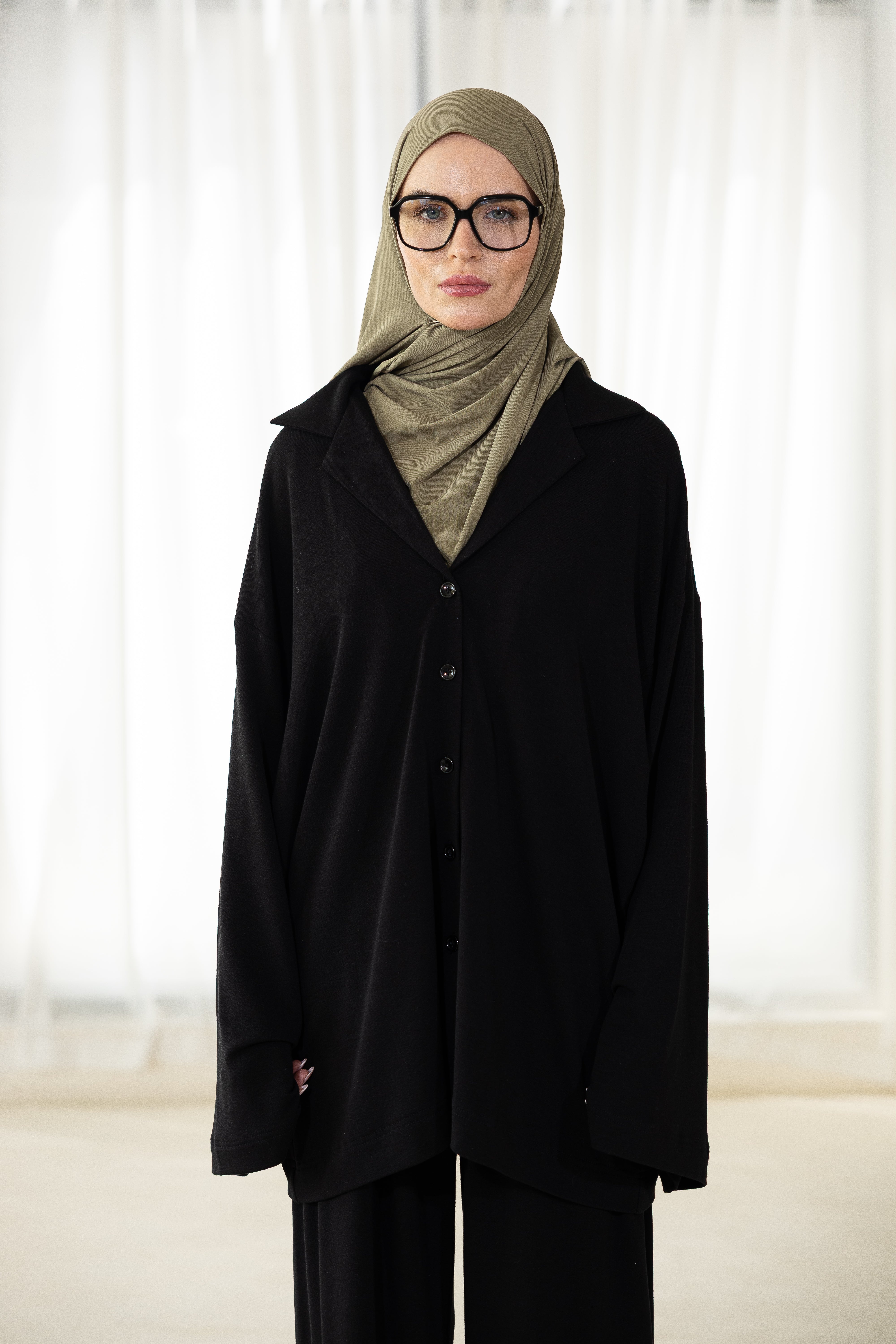 Haut Amelian maille noir