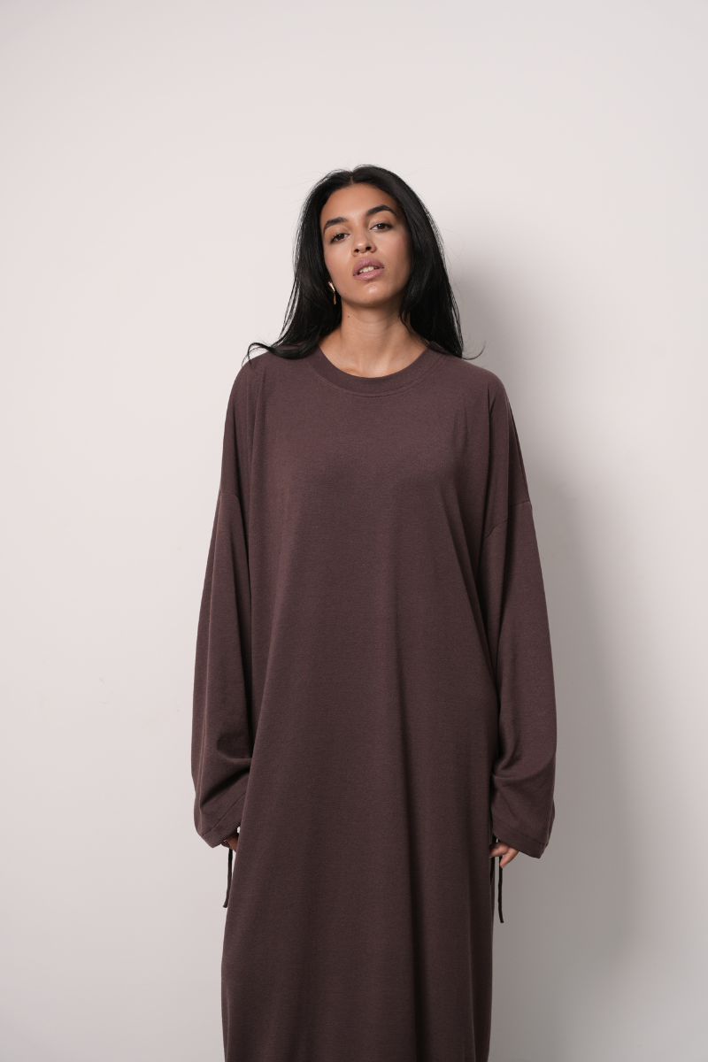 Robe Cocoon Marron
