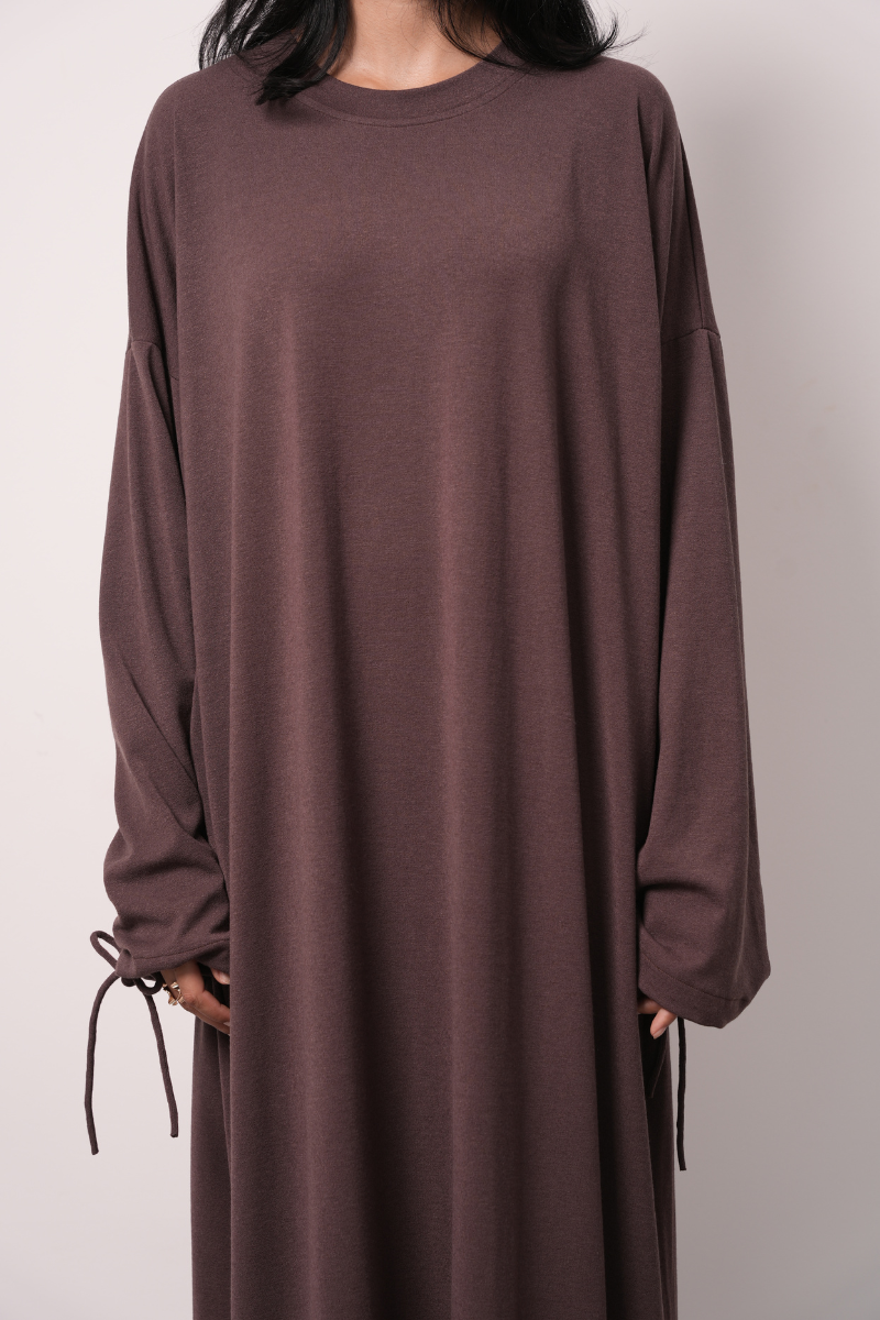 Robe Cocoon Marron