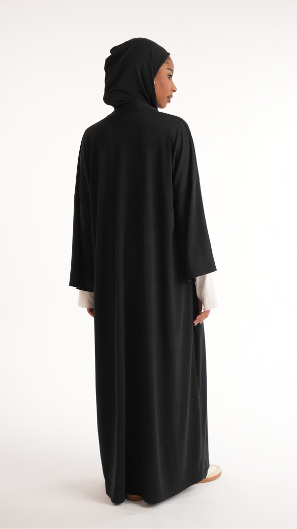 Abaya cardigan cozy black