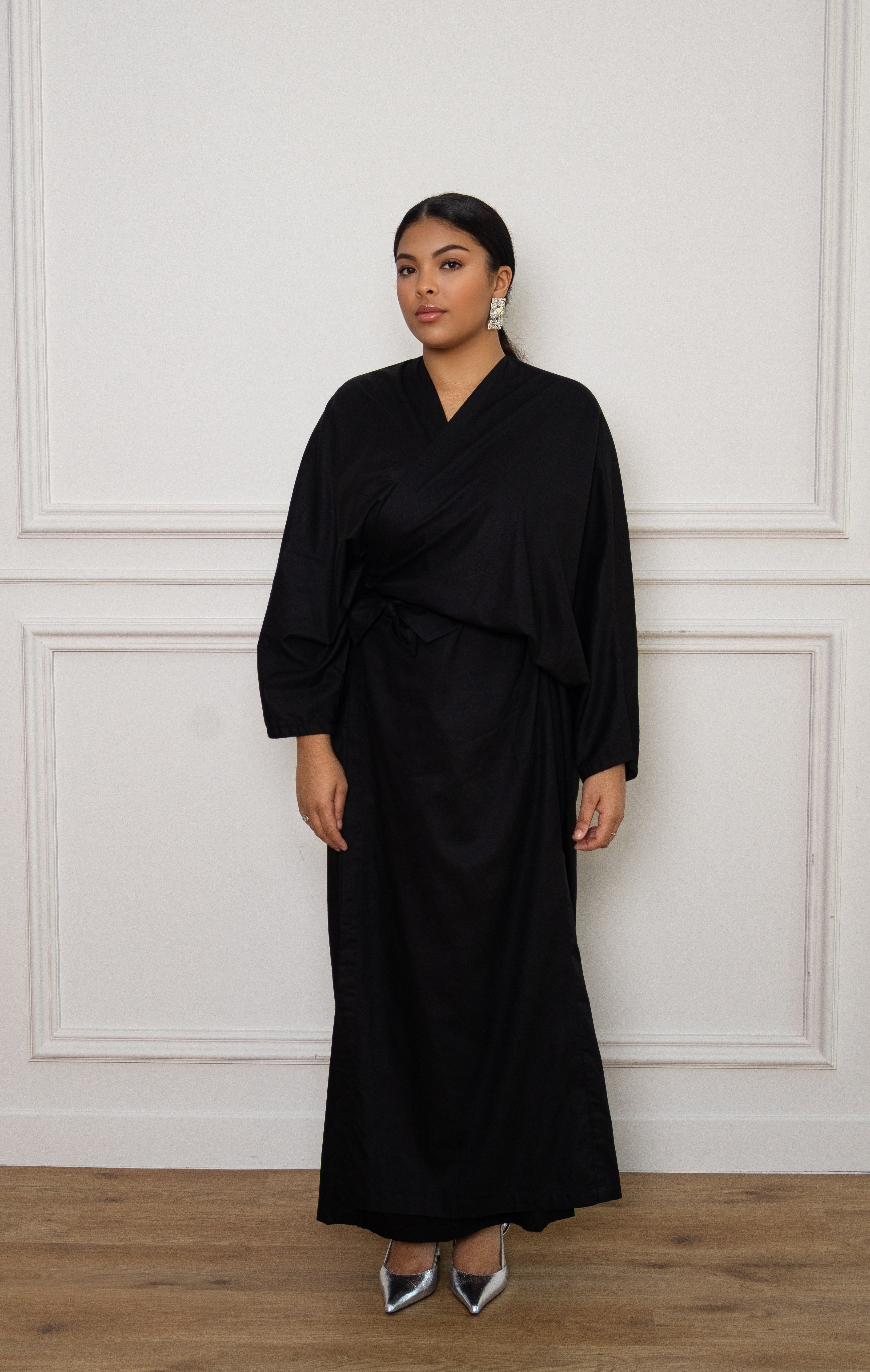 Abaya Robe nida Tencel