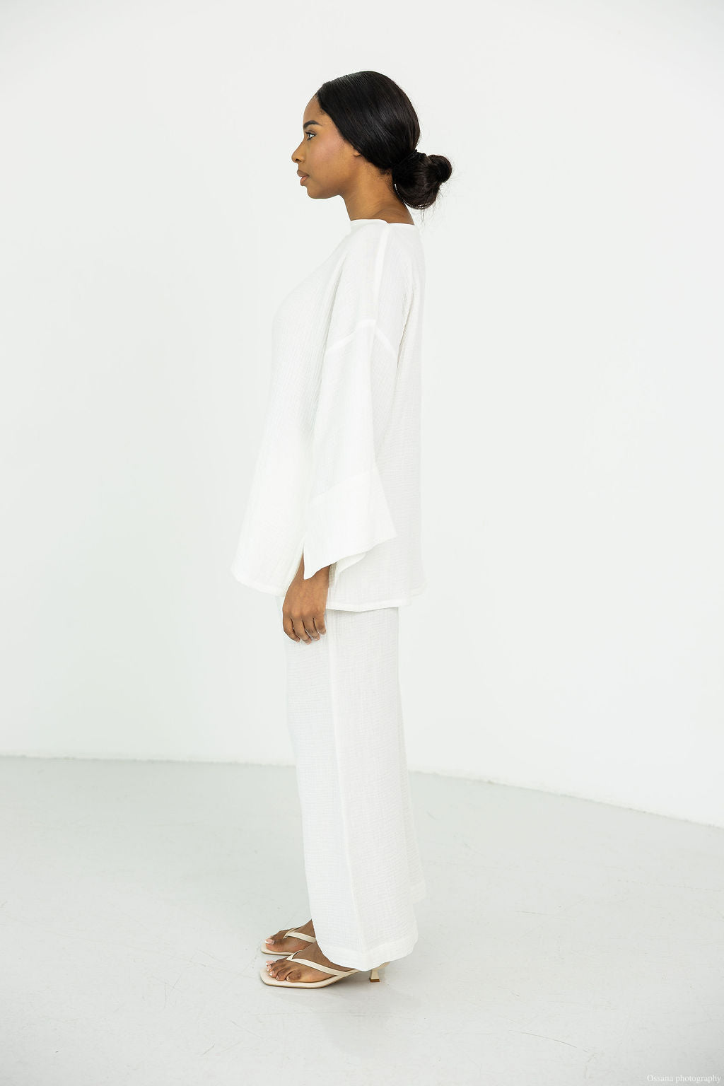 pantalon Ossy gaz de coton