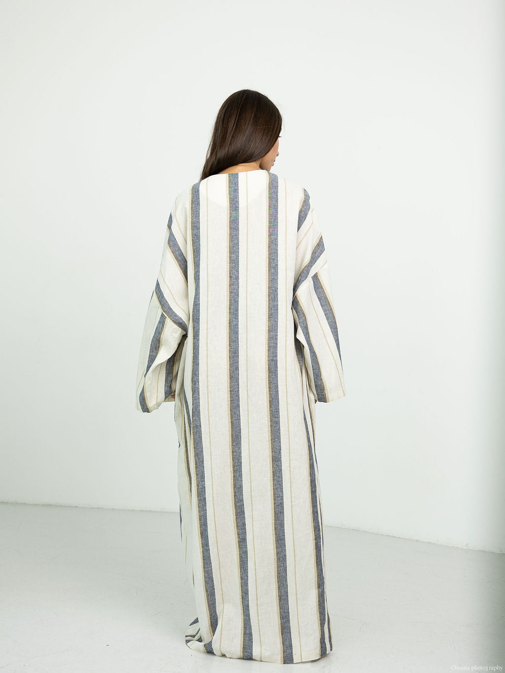 Robe Oversize Lila en lin