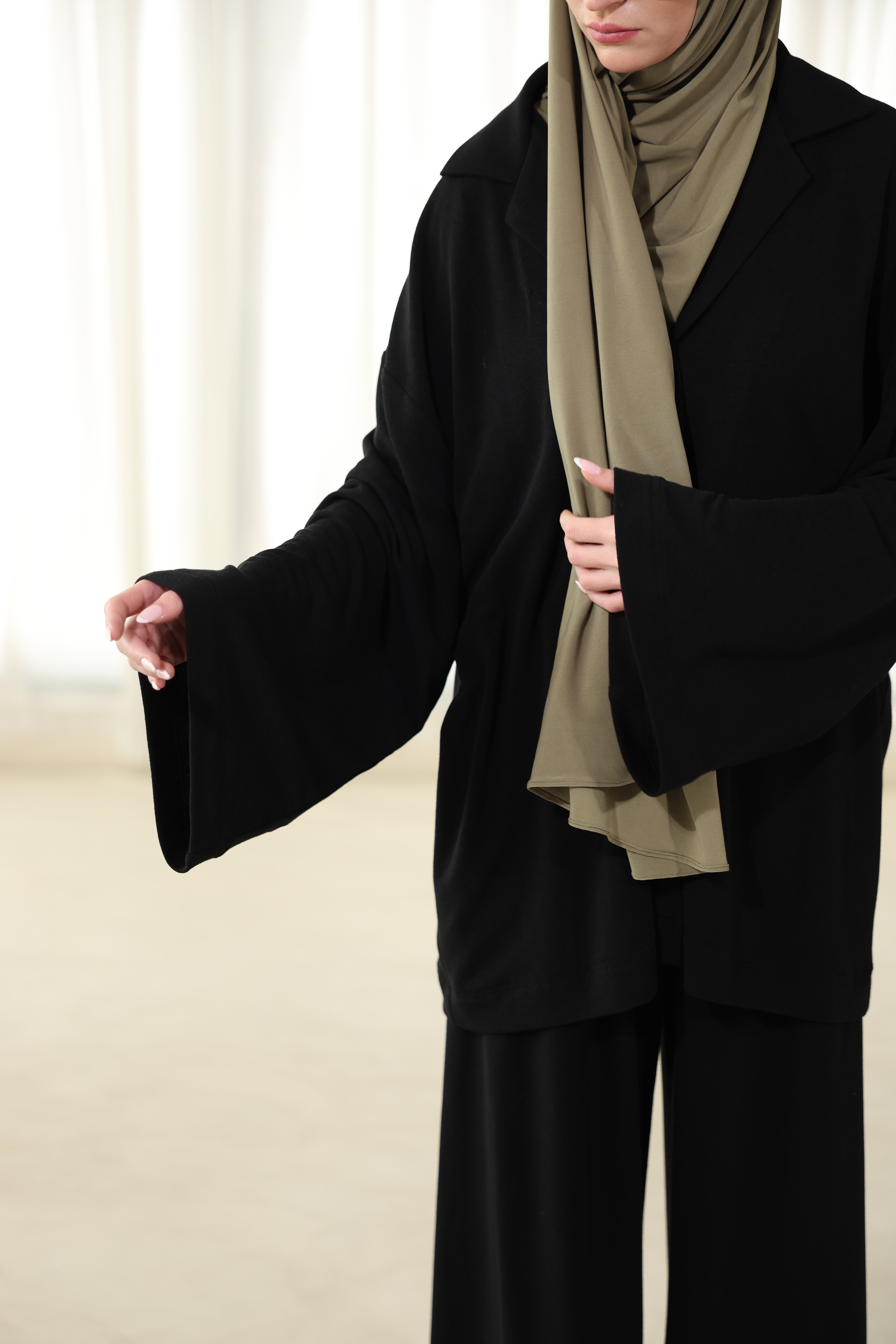 Haut Amelian maille noir