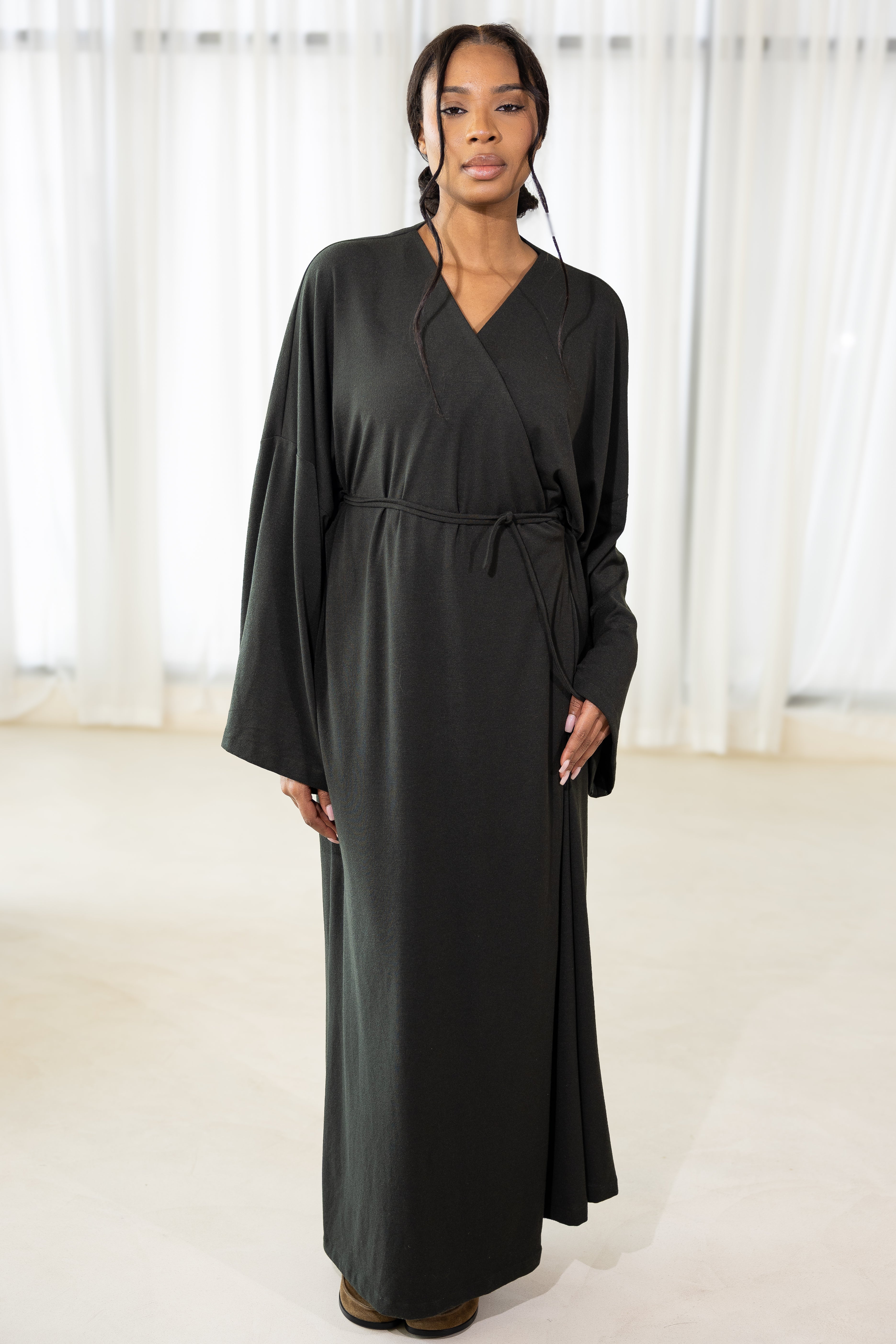 Robe kimono Serena en maille