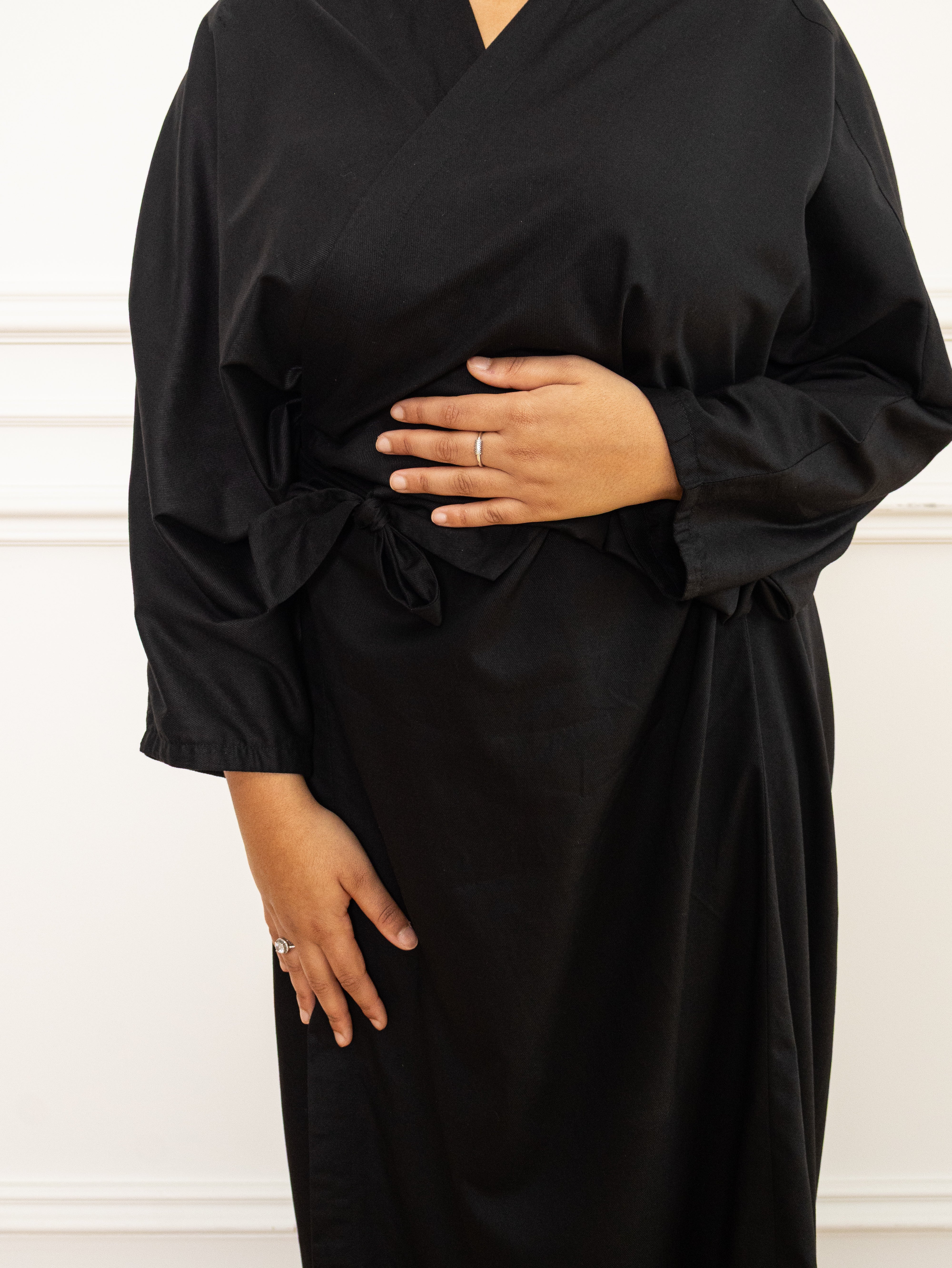 Abaya Robe nida Tencel