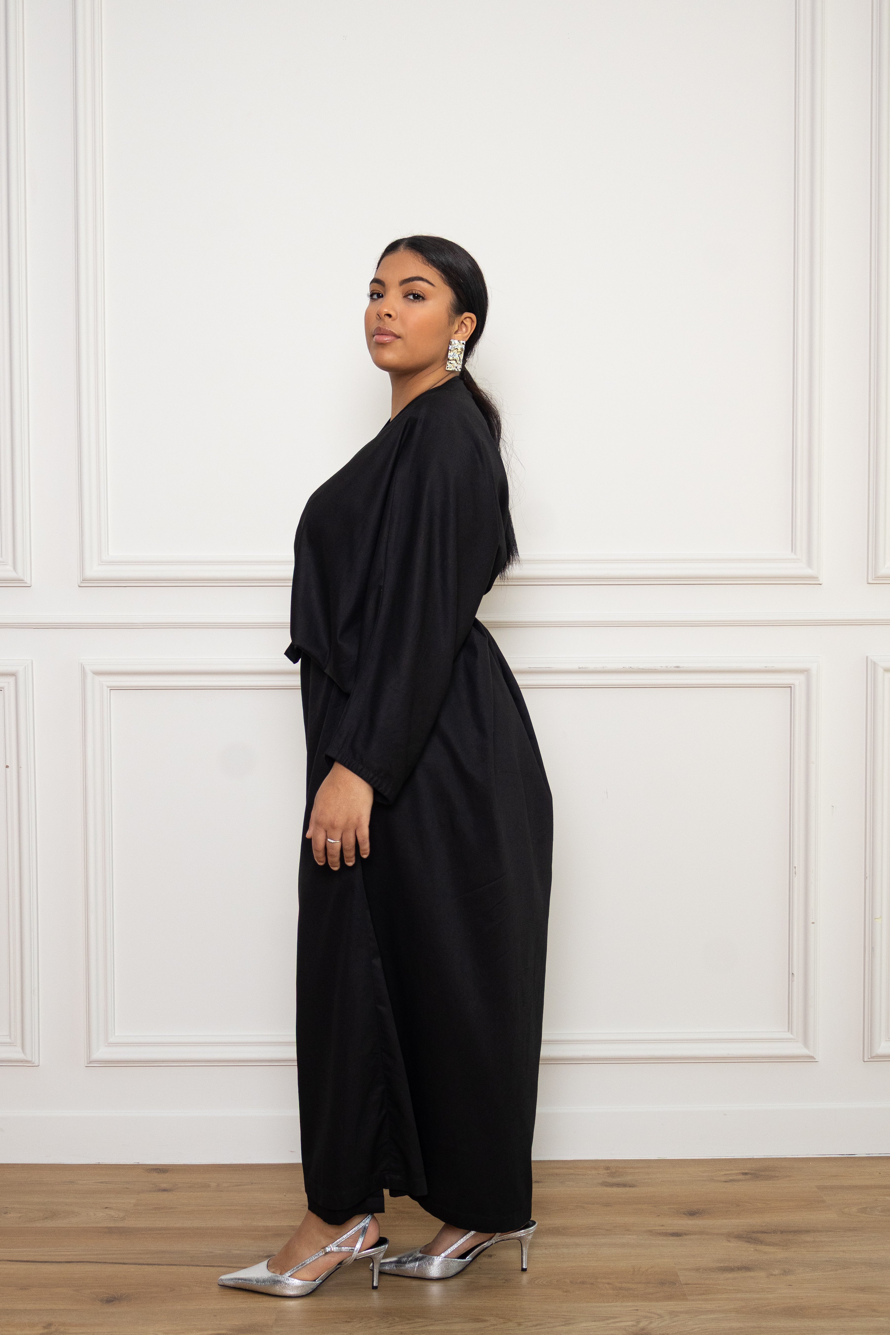 Abaya Robe nida Tencel