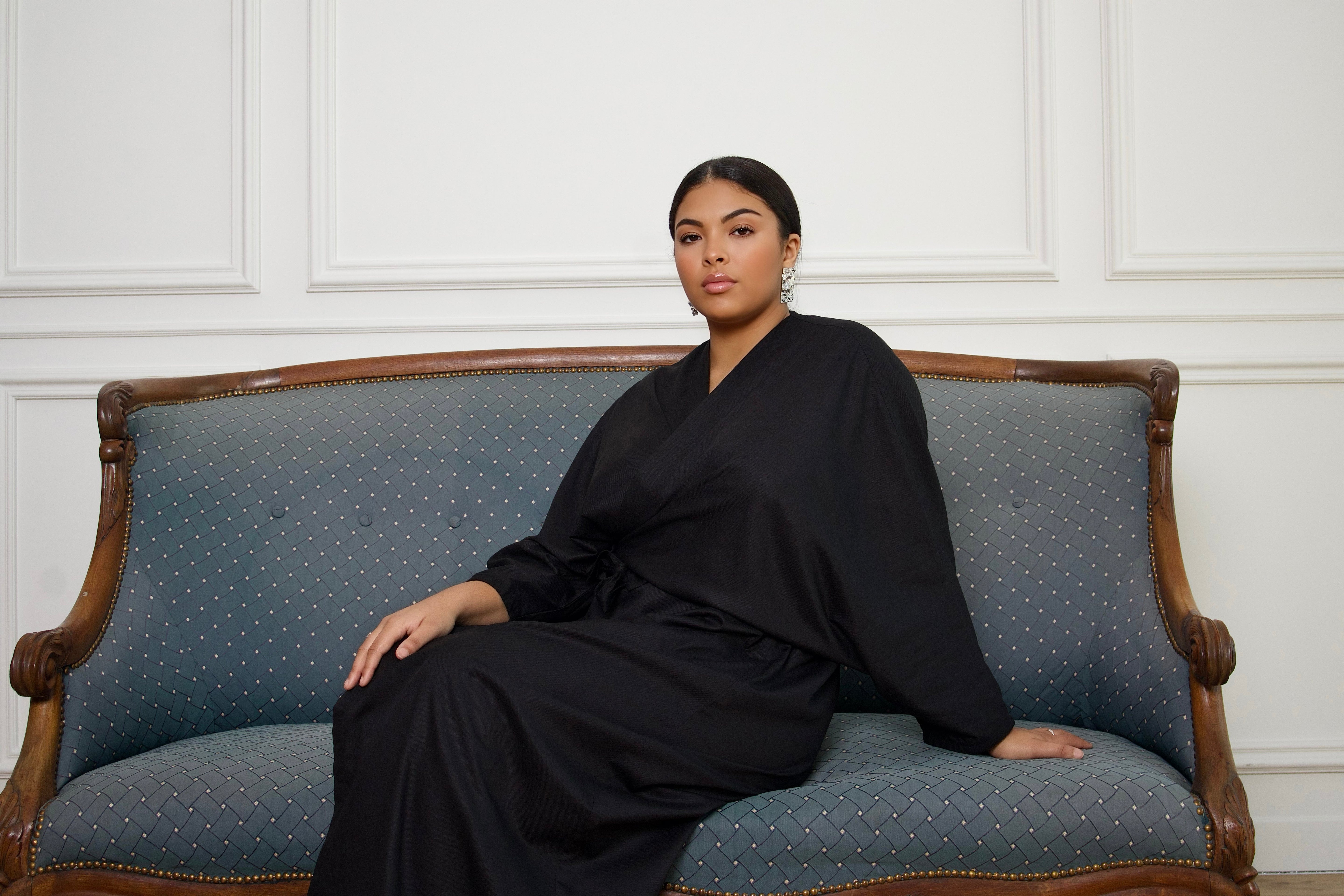 Abaya Robe nida Tencel