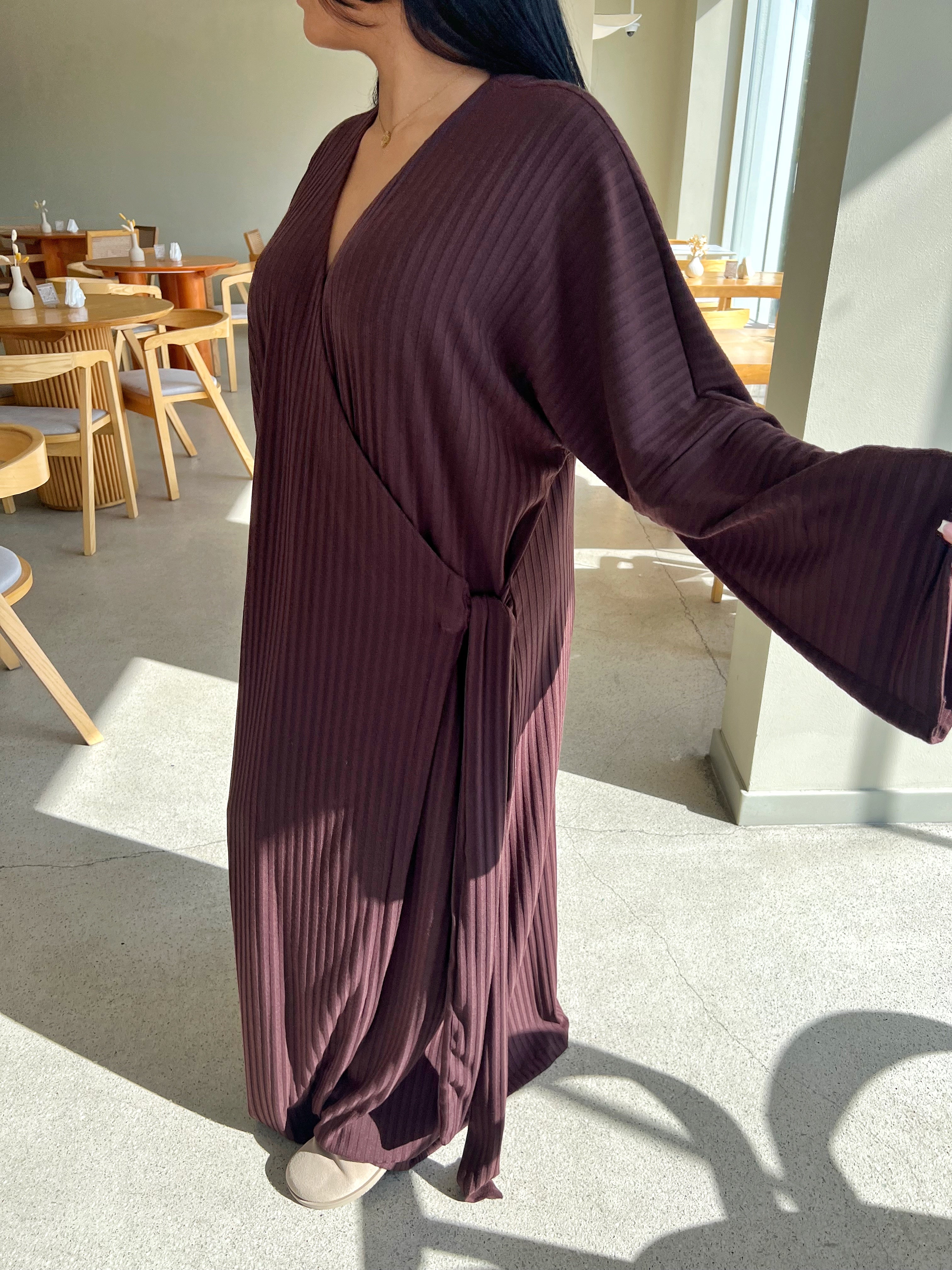 Robe kimono Ambre