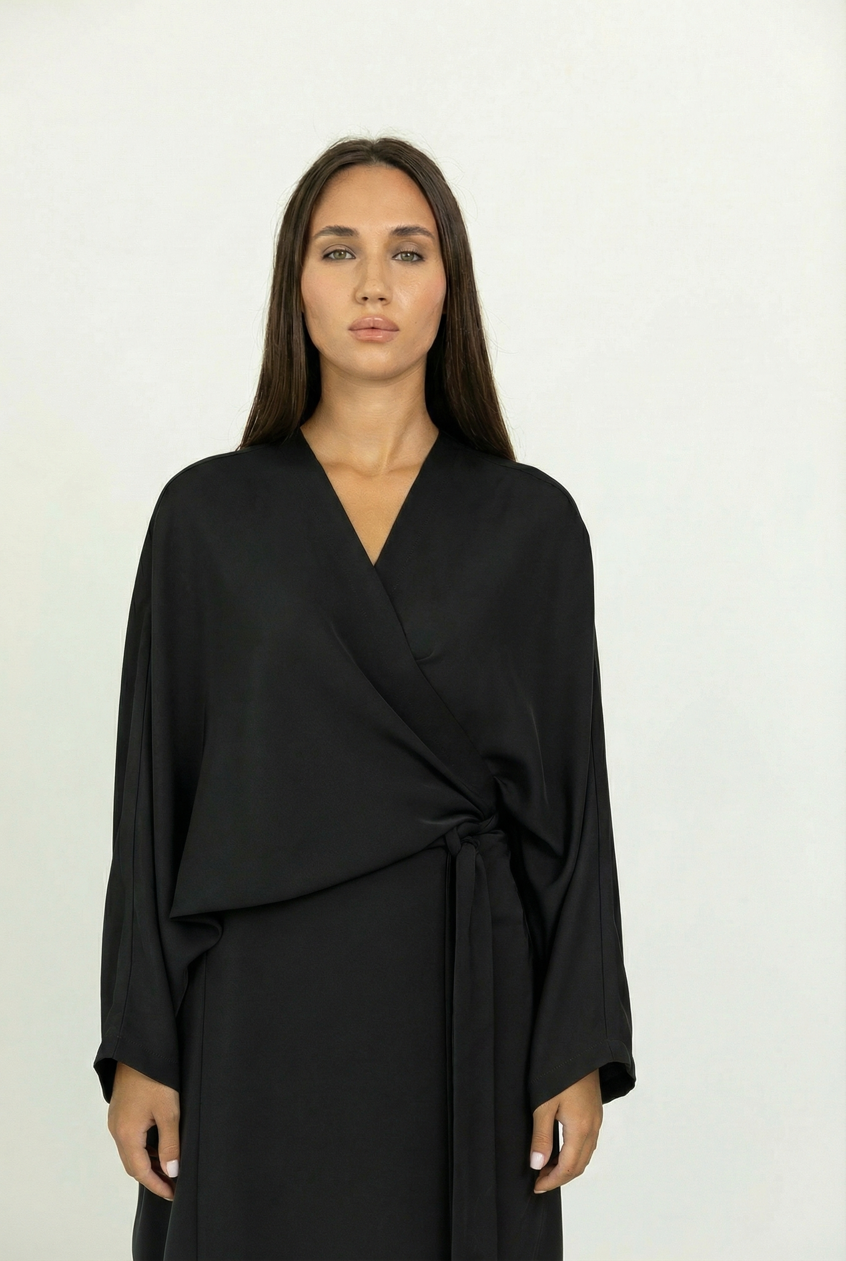 Robe abaya Nida noir