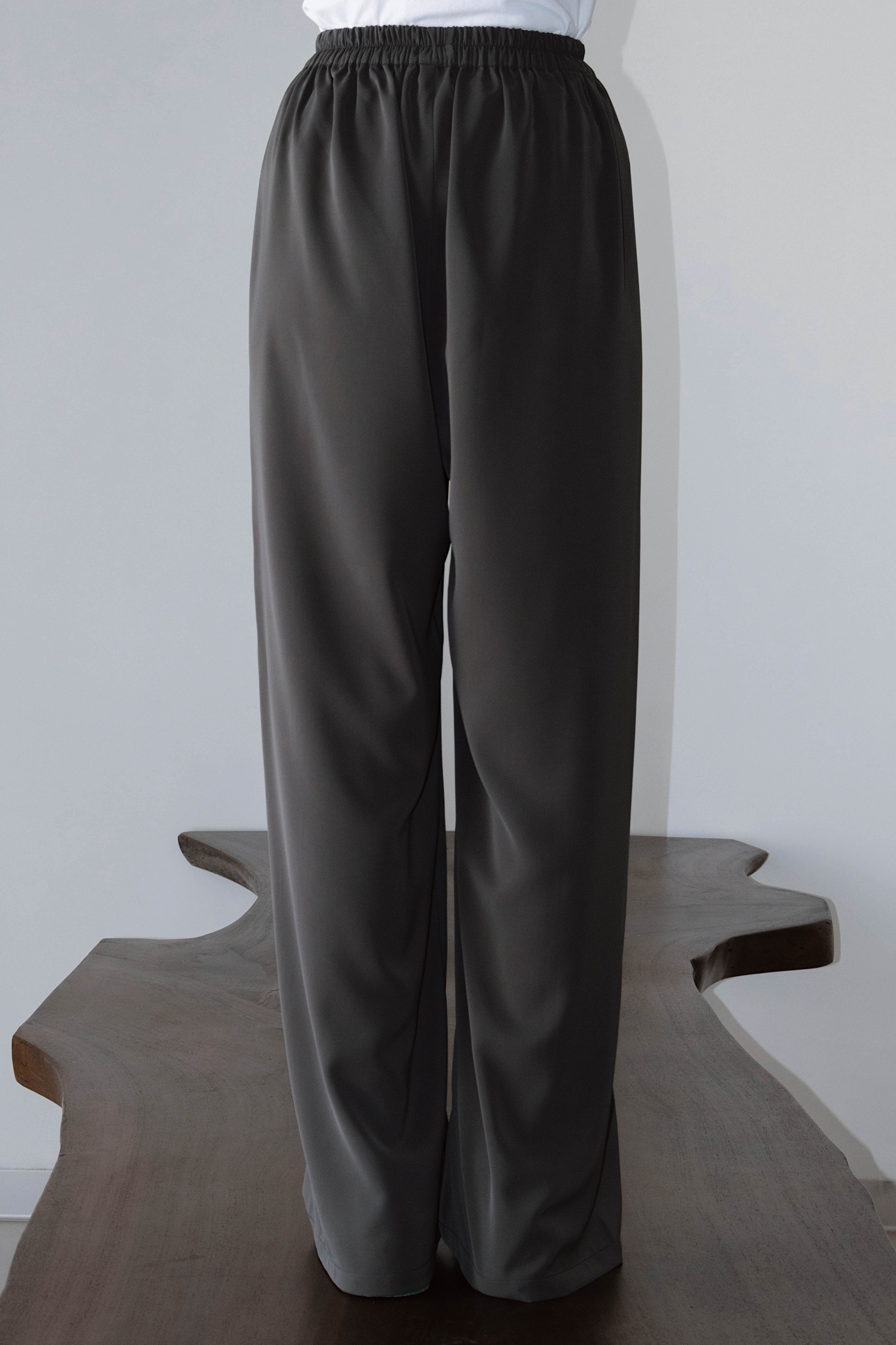 Pantalon Classy kaki foncé