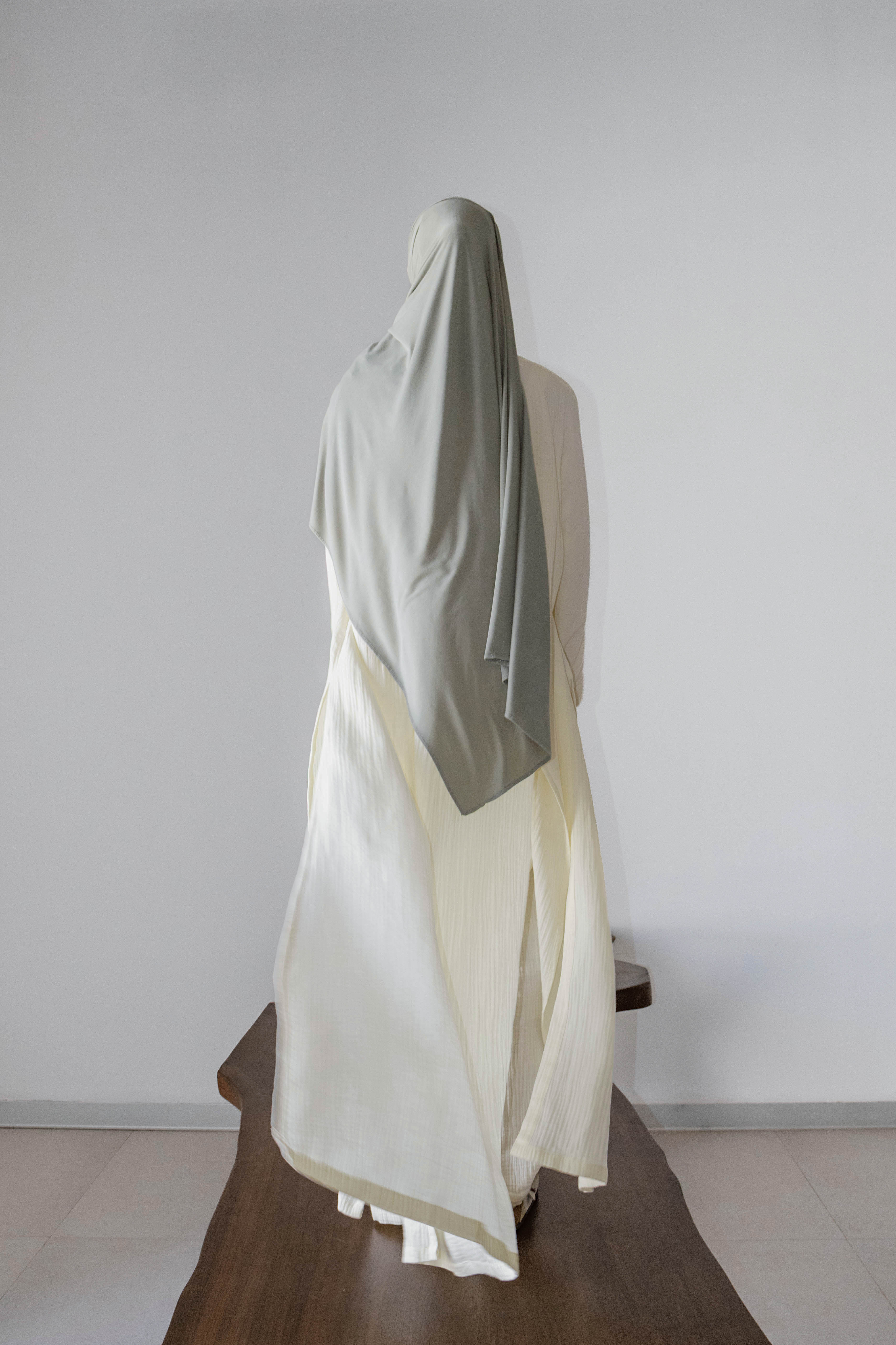 kimono Ossy Gaz de coton vanille