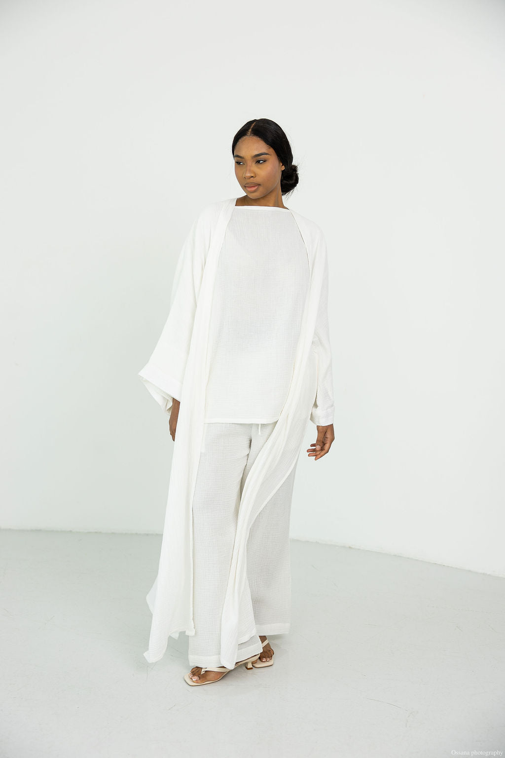 kimono Ossy Gaz de coton