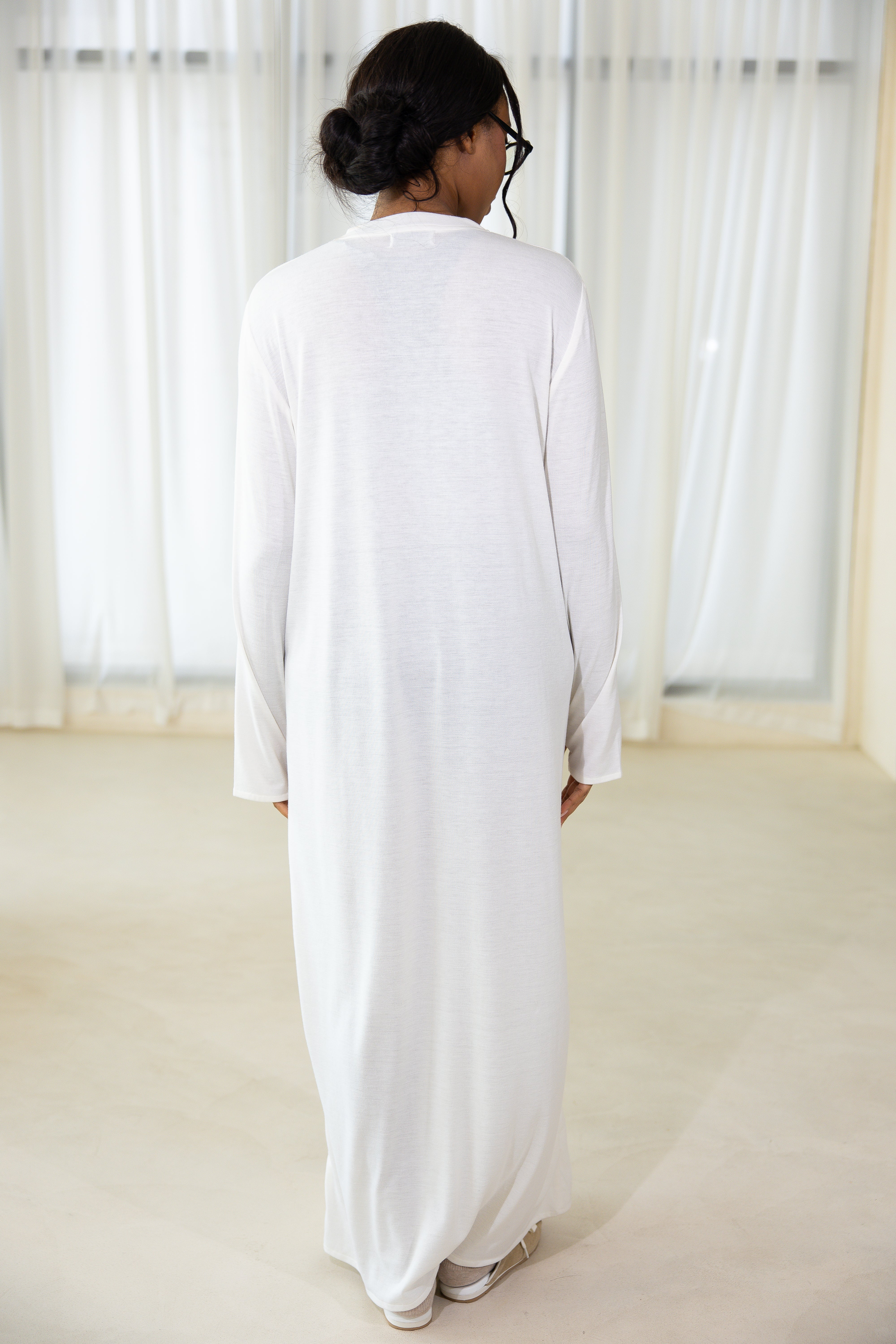 Robe mitaine ivoire