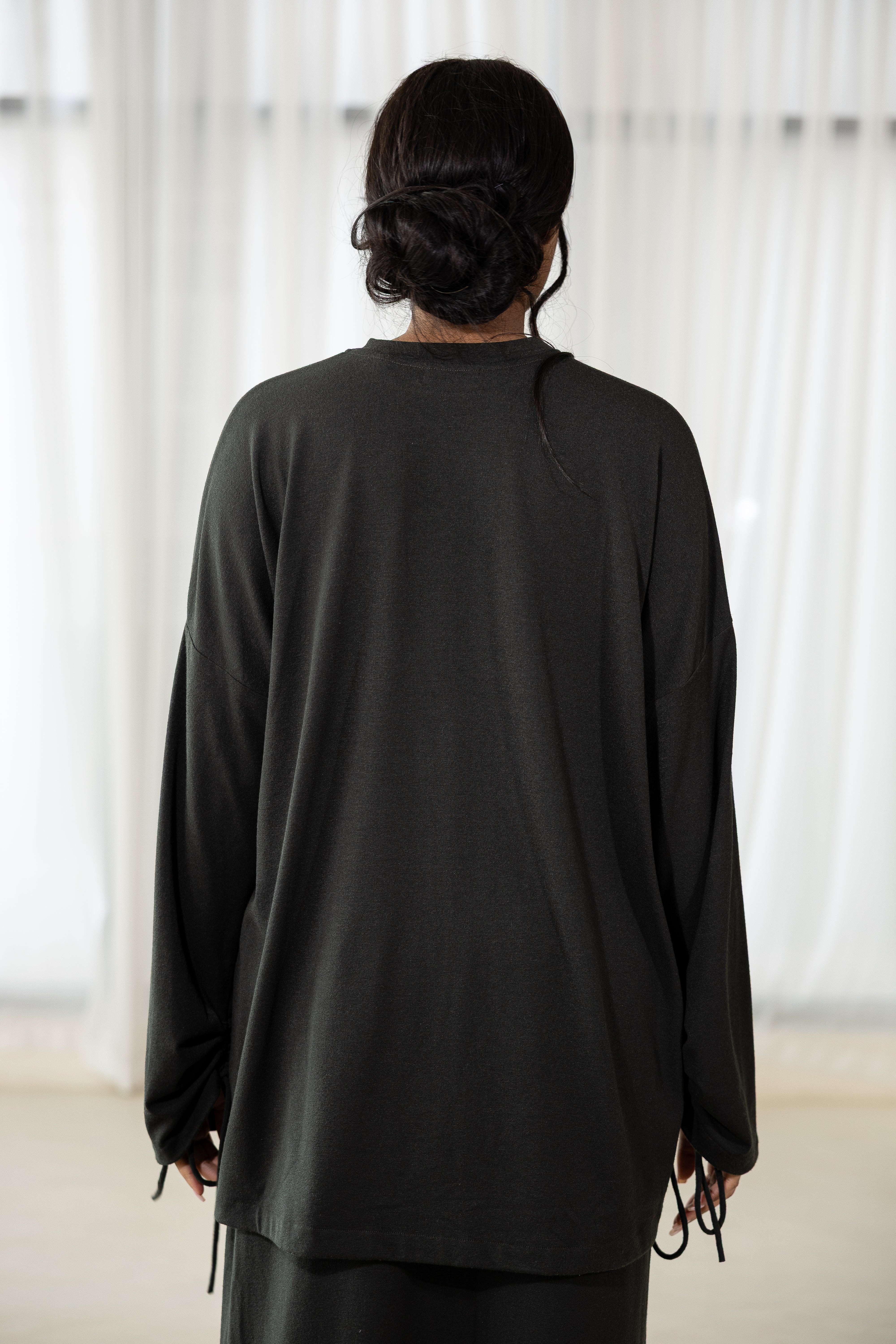 Pull cocoon kaki