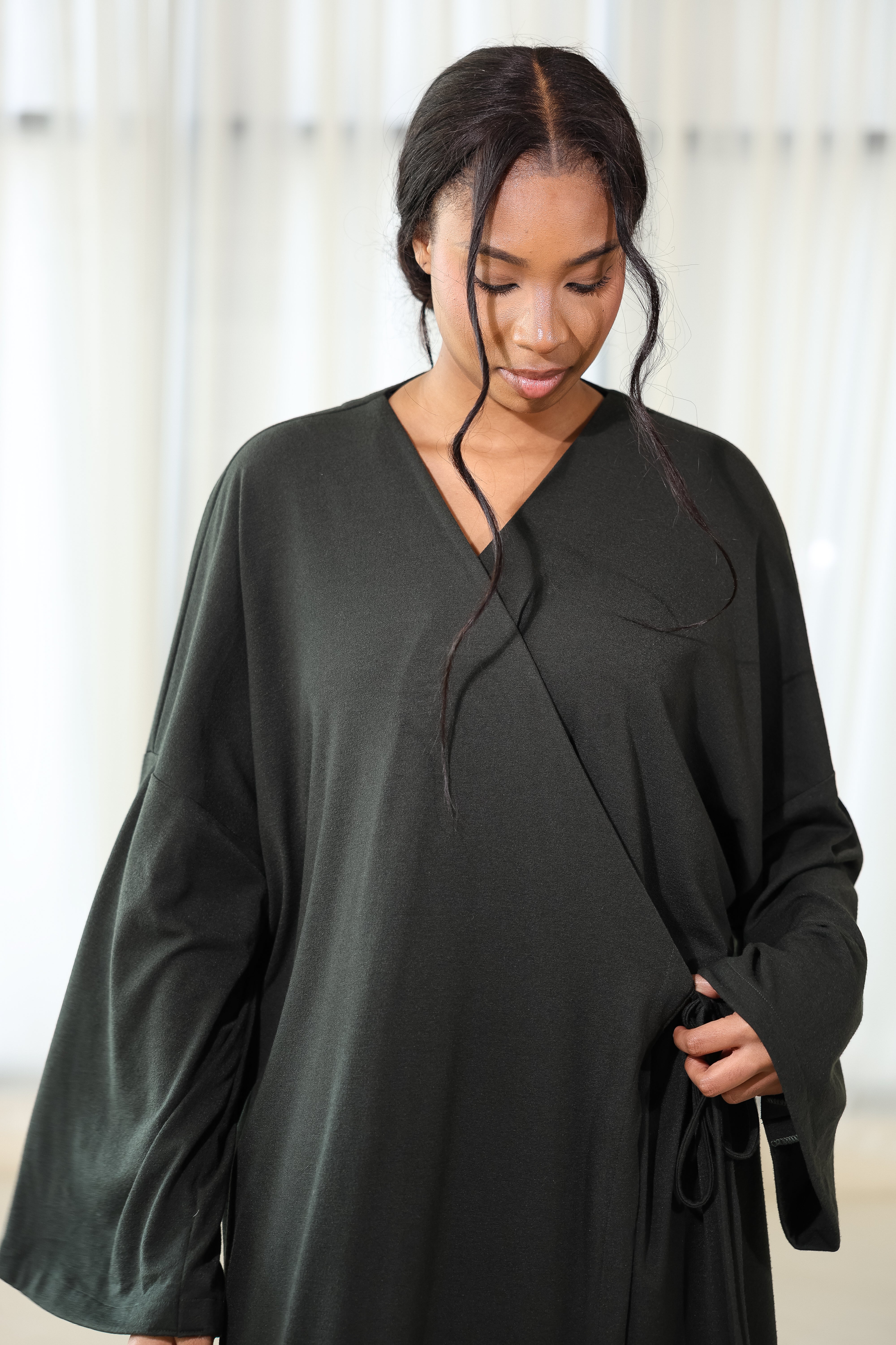 Robe kimono Serena en maille