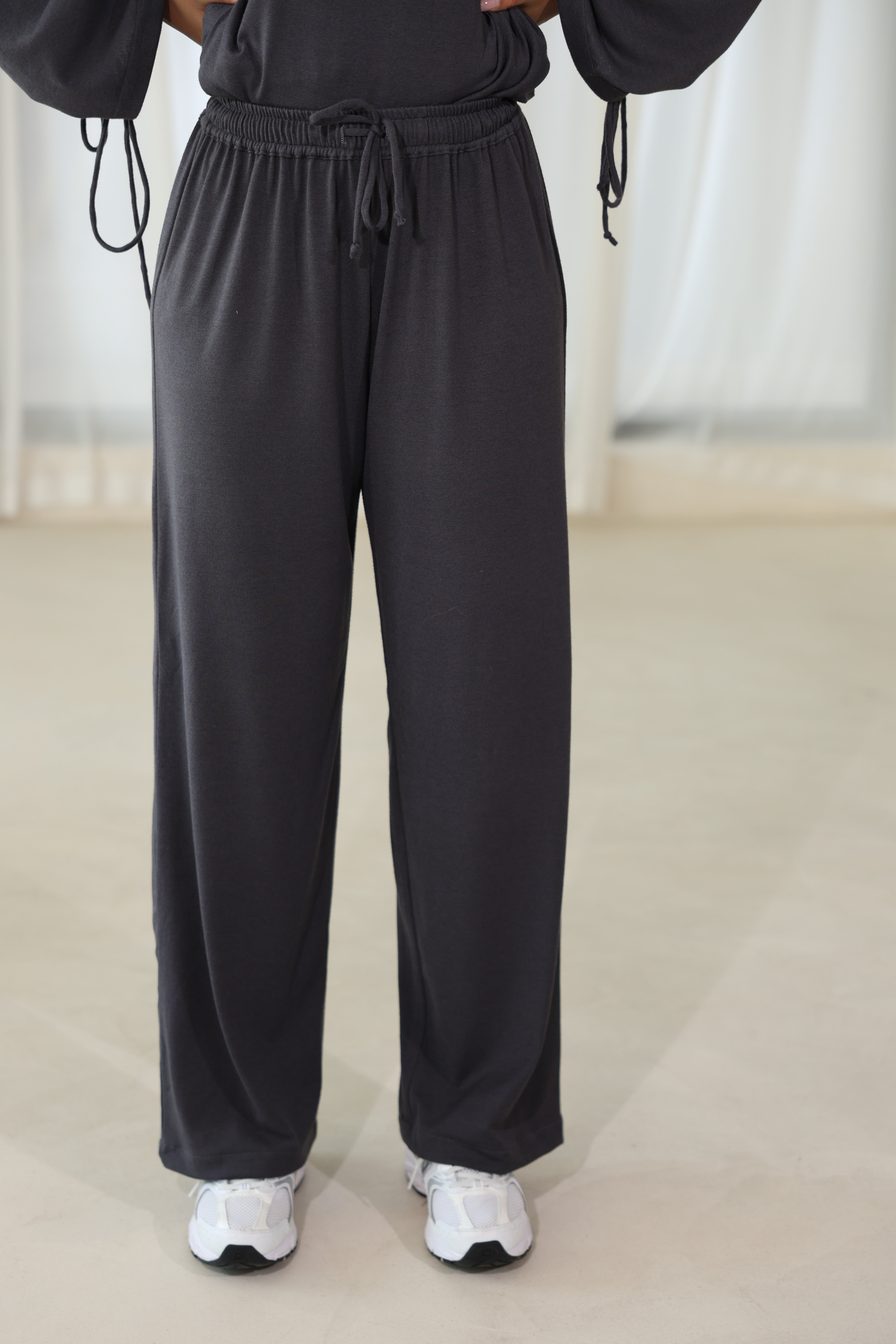 Pantalon cocoon anthracite