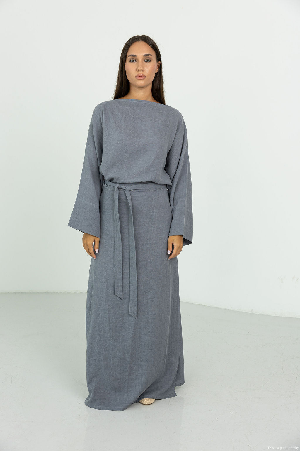 Jupe Sara Bleue grey
