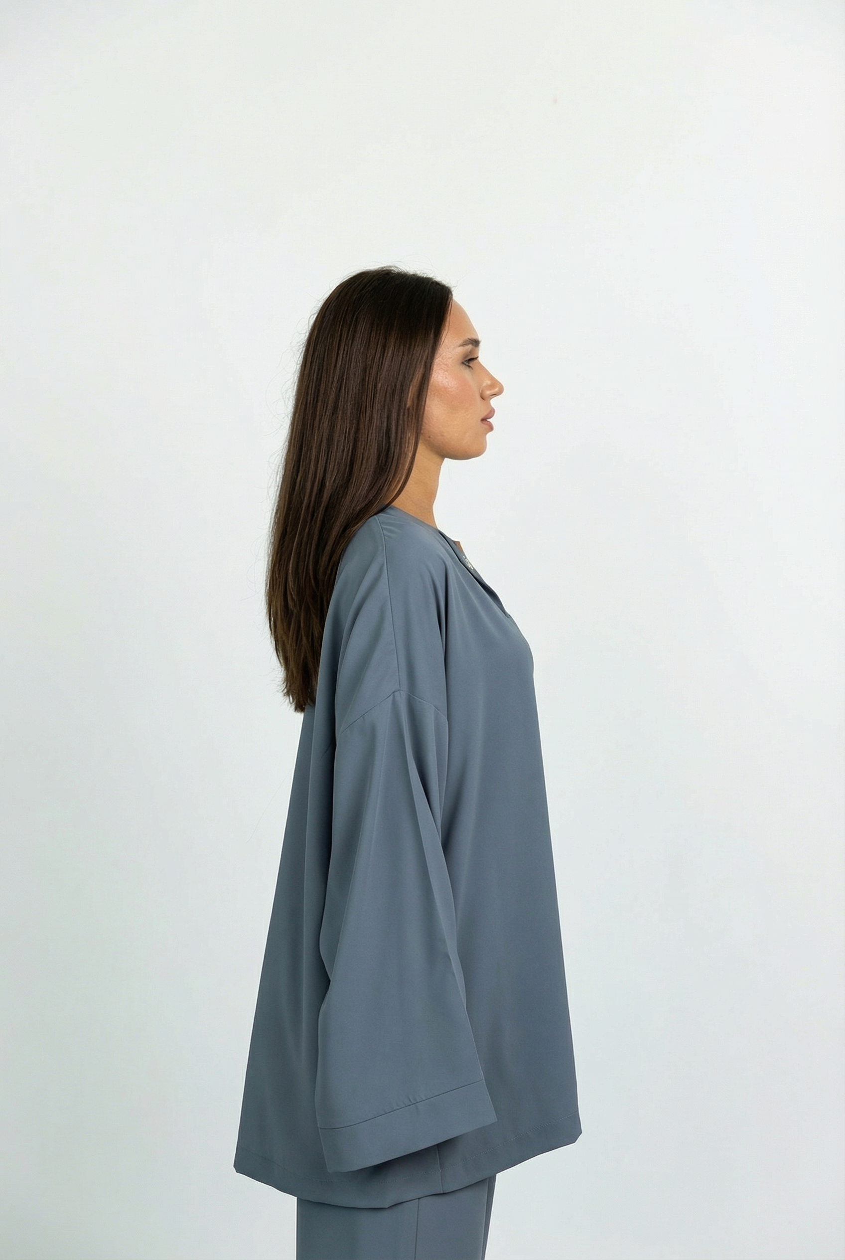 Pantalon Meli Bleu Gris