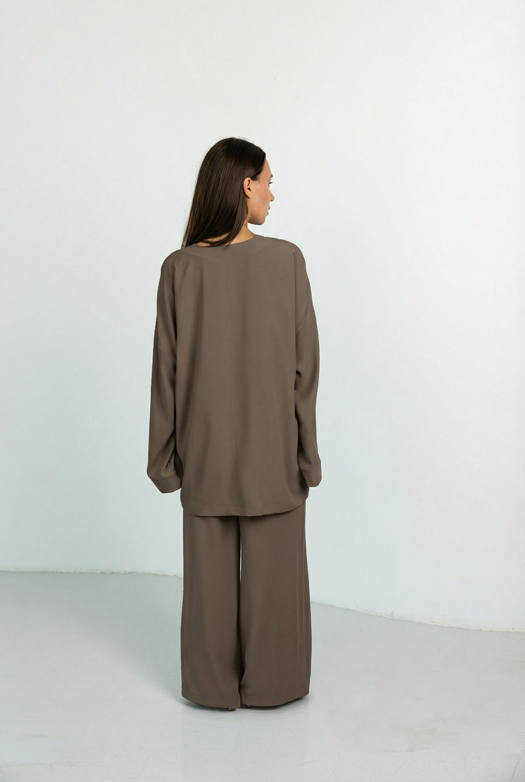 Pantalon Marron taupe